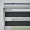Duo Semi Transparant Zwart Roldeco 2