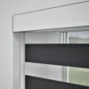 Duo Semi Transparant Zwart Roldeco 6
